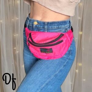 Vintage Active Elements Pink Fanny Bag